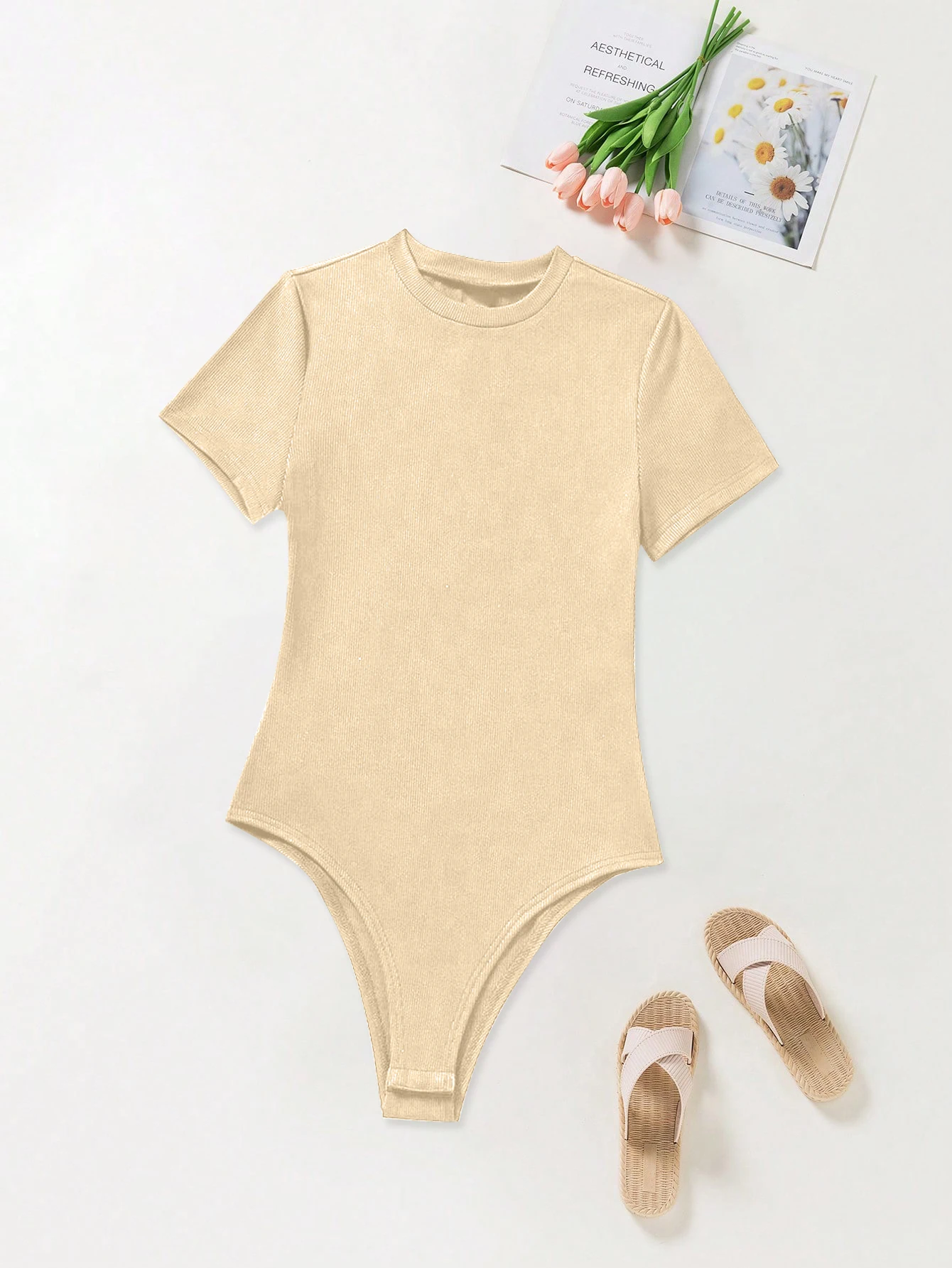 

Новая женская одежда: Летнее, осеннее и зимнее универсальное, сексуальное и повседневное цельное платье в рубчик с круглым вырезом.