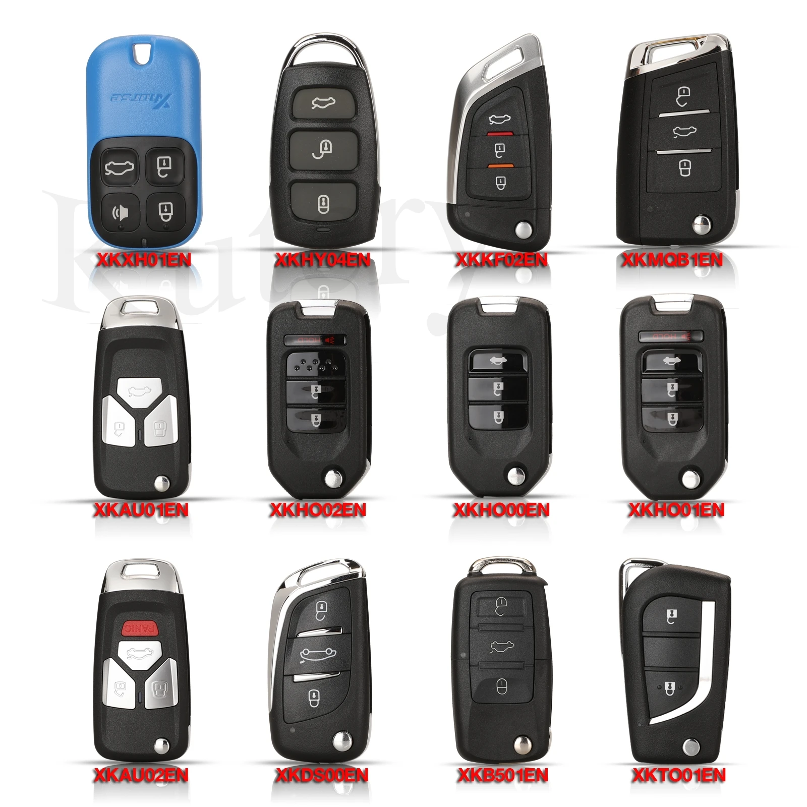 

jingyuqin Wire Remote Key Work For VVDI2/VVDI Key Tool/MIni Key Tool/Key Tool Max XKXH01EN,XKHY04EN,XKKF02EN,XKMQB1EN,XKAU01EN..