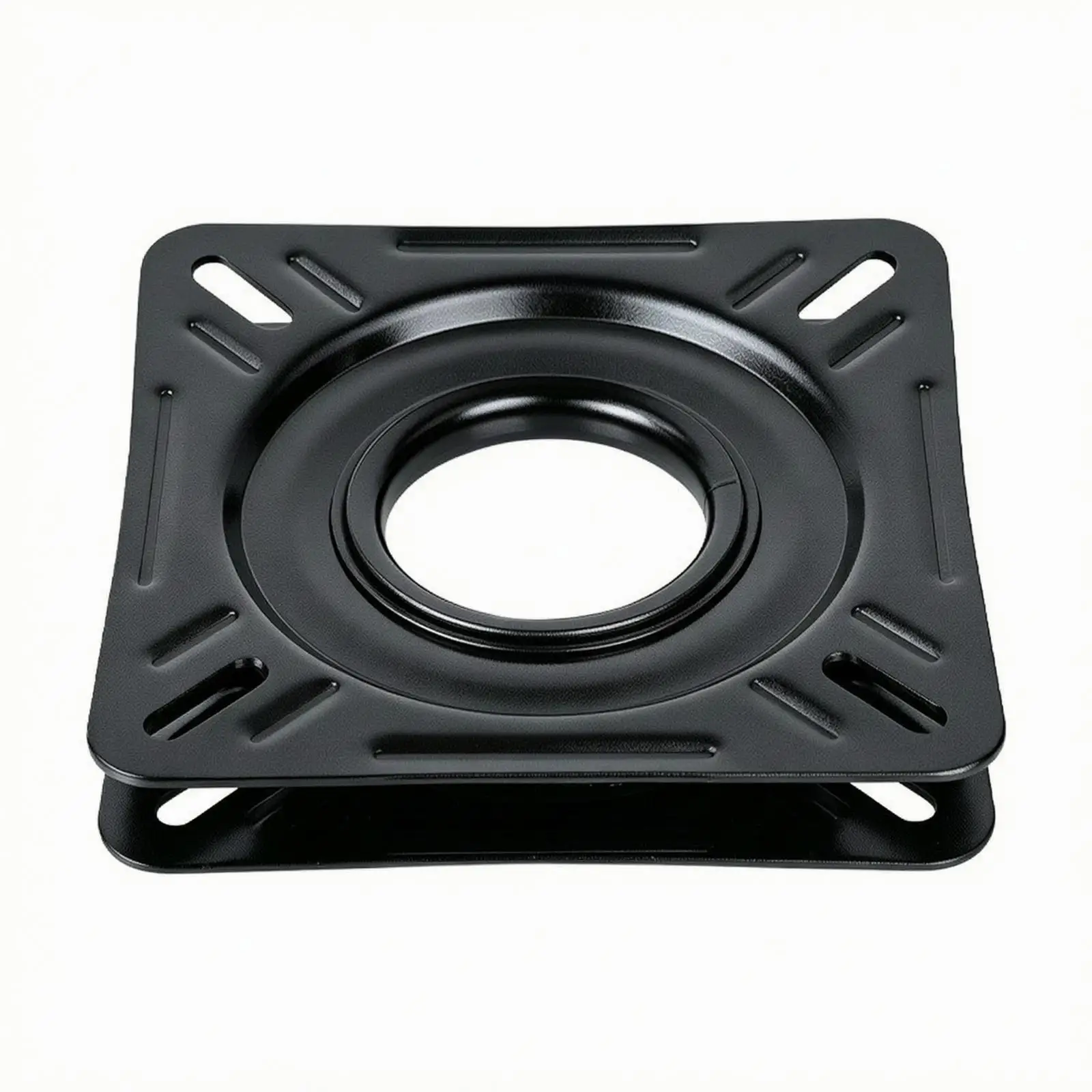 360 Degree Swivel Plate Steel Rotating Base for Boat Seat Yacht Chair RV Furniture Sturdy Low Profile Turntable