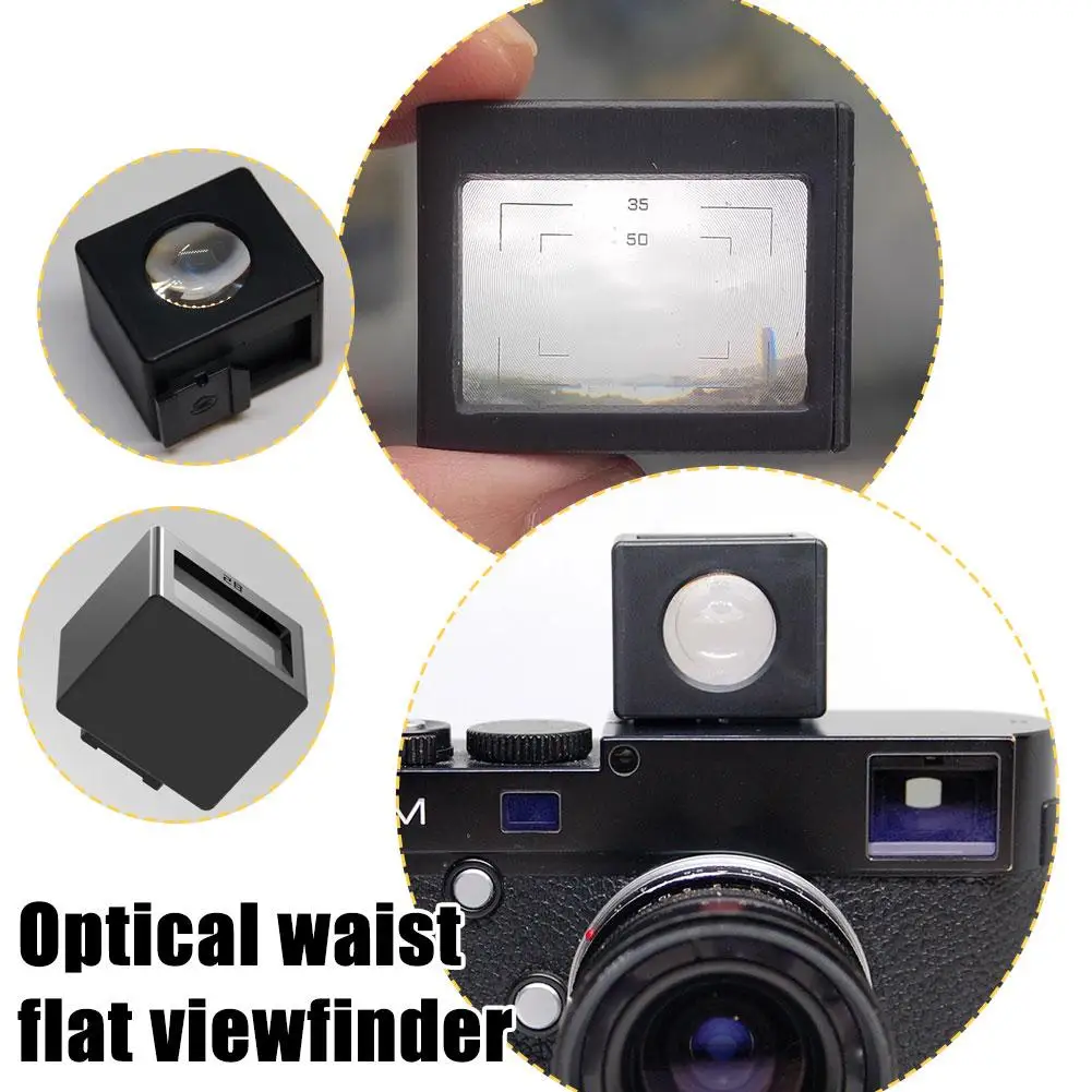 New 28mm (35/50 Frame) Optical Waist Level Viewfinder Viewfinder Lines) Boot 40 35/50, Frame External (with Offset Adjustab K5S4