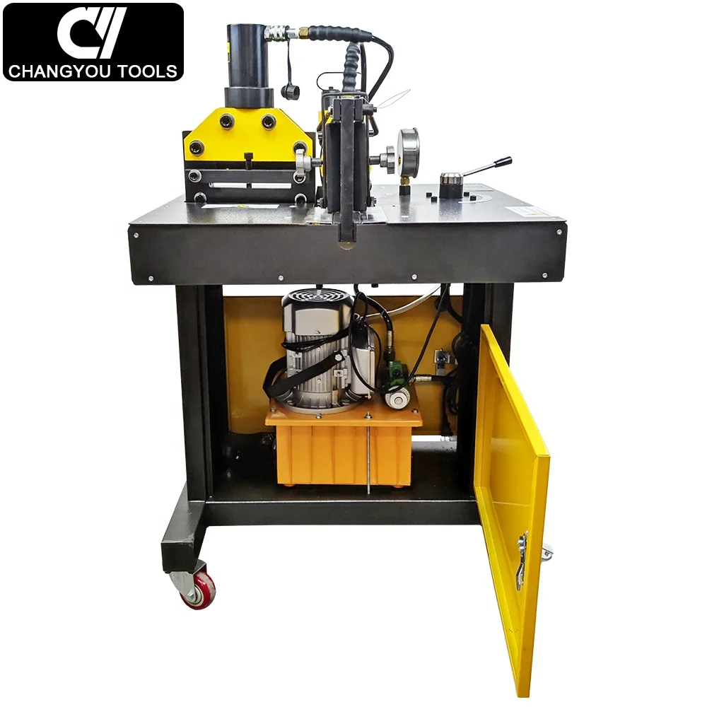 DHY-150 Three in One Busbar Punching Bending Cutting Machine