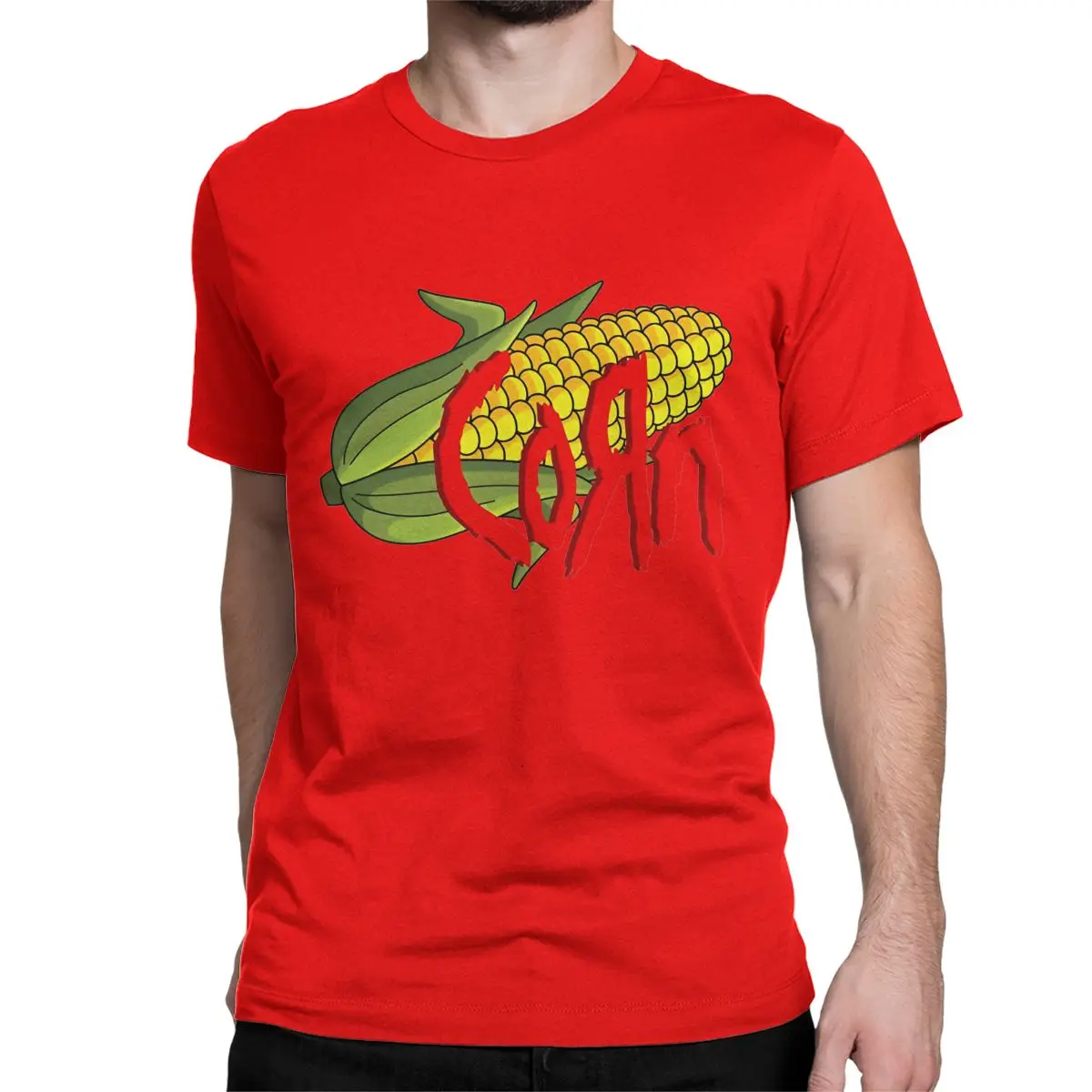 الرجال النساء CoRn KoRn محاكاة ساخرة تي شيرت المعادن الفرقة Neidermeyers الملابس القطنية عادية كم قصير تي شيرت تي شيرت مطبوع بلايز