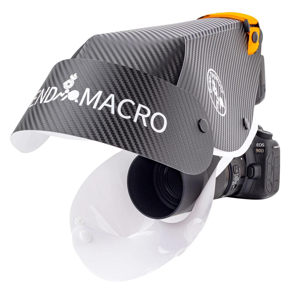 Universal Flash Softbox Diffusor Reflektor Blitzgerät Snoot für Makro Objektiv Schießen Kamera