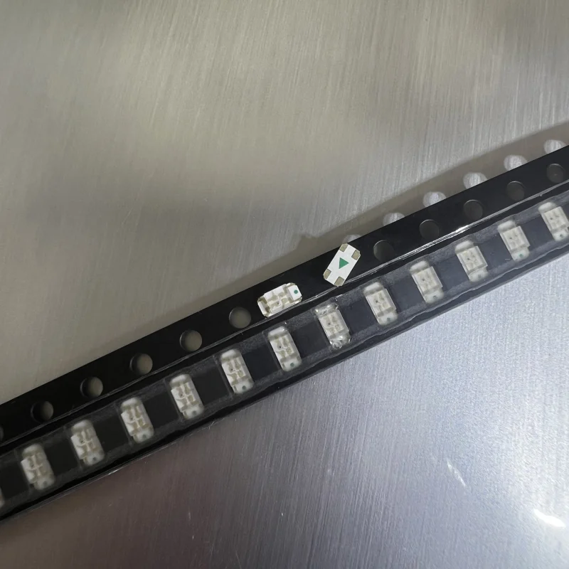 100pcs 1206 Common Anode RGB High‑Brightness Full‑Color LED, 3216 Discrete Tri‑color LED