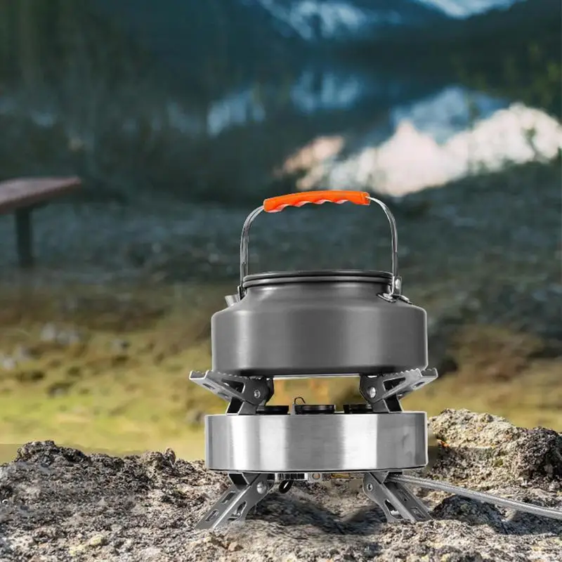 

Mini Gas Stove Outdoor Folding Tourist Burner Portable Picnic Cooking Split Stoves Cooker Gas Burner Camping Stove 12800W