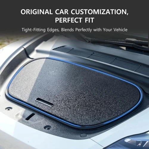 Imagen 2 del producto Caja de almacenamiento delantera/maletero de coche para Tesla Model Y Juniper 2021-2025 Model 3 Highland 2024 2025 caja aislada de viaje para acampar al aire libre