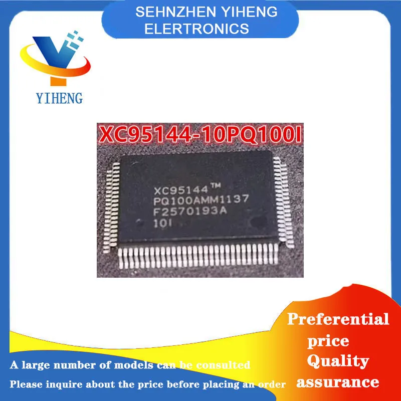 

XC95144 XC95144-10PQ100I XC95144-10PQ100C100% New Original Integrated Circuit Electronic Components Direct payment