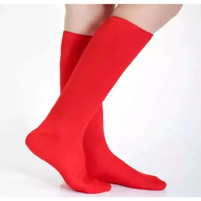 Customized Performance Dance Boots High Elasticity Ballet Latin Belly Dance Costume Accessories Socks