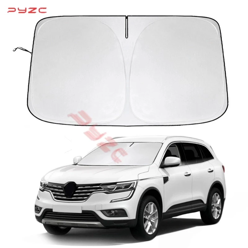 Car Windshield Sun Shade For Renault Koleos 2010-2018 2019 2020 2021 2022 2023 Accessories Reflector Sunshade Offers Protection