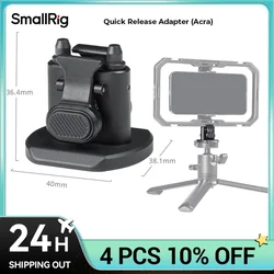 SmallRig H11 Quick Release Adapter (Acra) for Phone Quick Release form Tripods, Gimbal Stabilizers, Sliders for iPhone Cage 4609