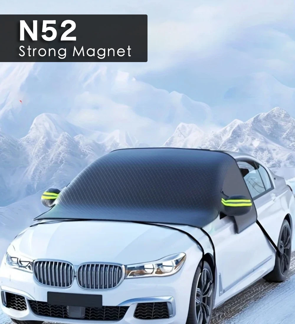 

Car Snow Shield Cover Windshield Protection Protection Frost Winter Front Window Waterproof Sun Shade Sedan Suv Umbrella Outdoor