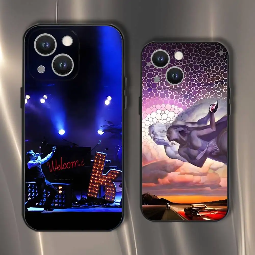 

Band The K-Killers Phone Case For iPhone 16,15,14,13,12,11,Pro,XS,Max,XR,Plus,E,SE4,Mini Black Soft Cover