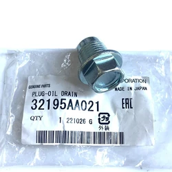 New Genuine 32195AA020 Oil Drain Plug For Subaru Forester Legacy Outback XV Impreza 2011-2019