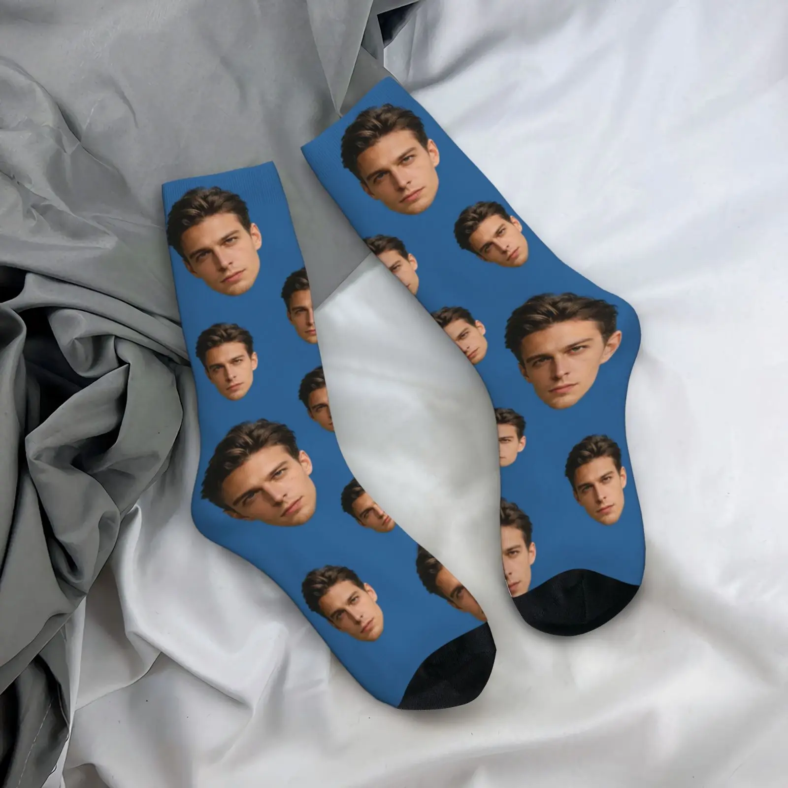Benutzerdefinierte Avatar-Socken für Männer und Frauen, individuelle Fotosocken, personalisierte Bildsocken, Fotosocken, personalisierte Geschenke