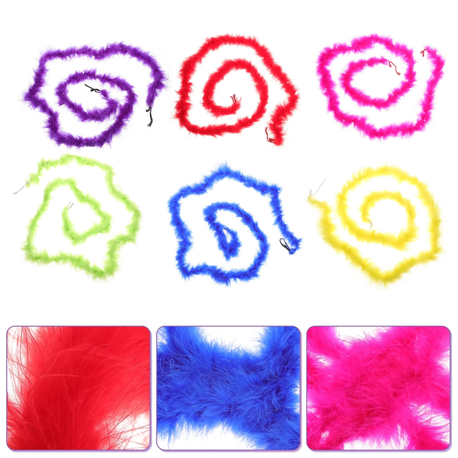 6 قطع 40 جرام من البواس الملون DIY مادة هامشية للحرف اليدوية لوازم السائبة أرجواني داكن أحمر أخضر أصفر