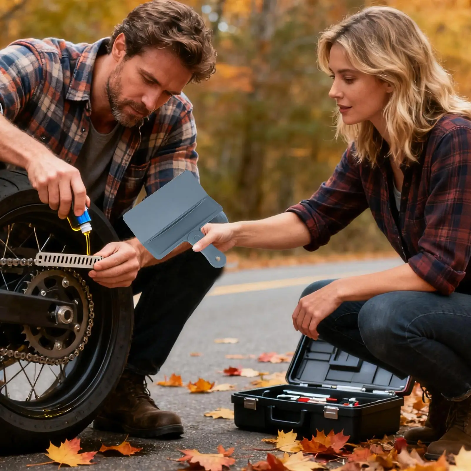 سلسلة مزيتة أداة الدراجة سلسلة النفط يربك لا فوضى طوي النفط يربك للنساء الشباب الرجال أبي المبتدئين طويلة السفر ركوب الدراجات عاشق
