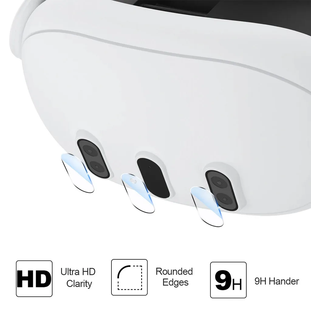 1/3/6Piece-Set for Meta Quest3 Camera Anti-Scratch Protect Film Accessories Camera Lens Protector Lens Tempered Glass