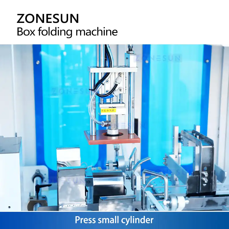 ZONESUN ZS-CSPM4 Automatic Aircraft Box Folding Machine Corrugated Carton Forming Machine Mailer Box Packaging Equipment