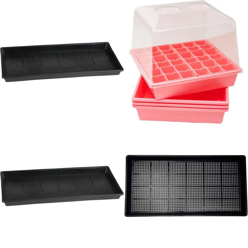 

Farmer's Mesh Microgreen Growing Tray Set of 10, 1.25 x 10.2