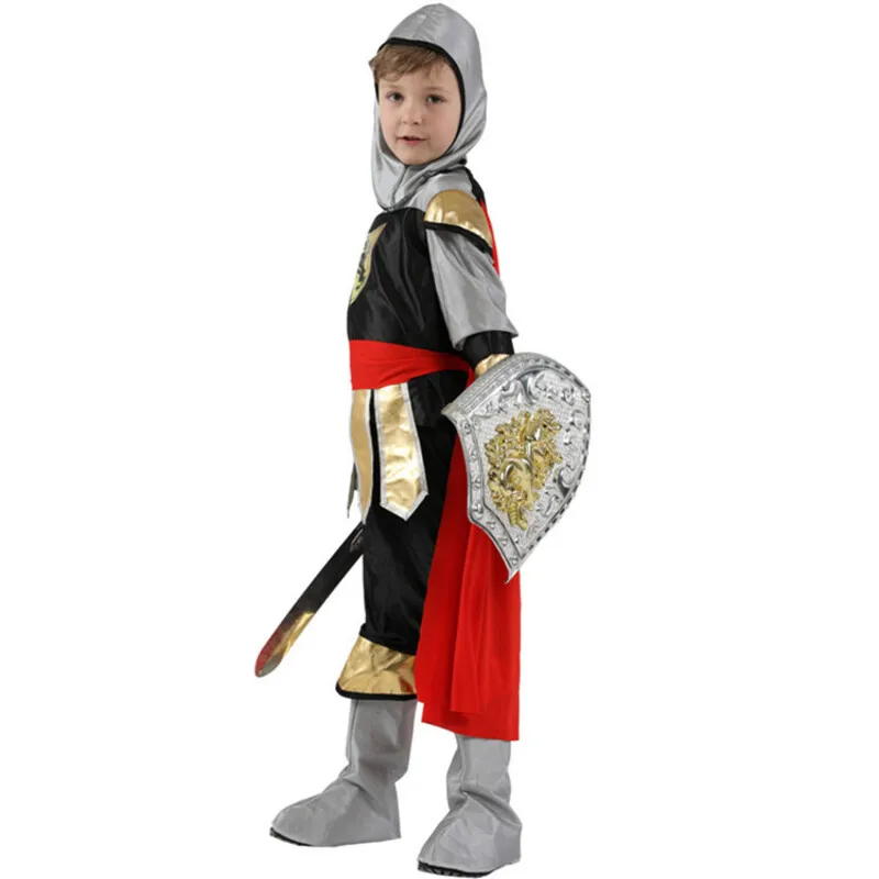 Costume reale per ragazzi e bambini con costumi di Halloween, giochi di ruolo cosplay, feste