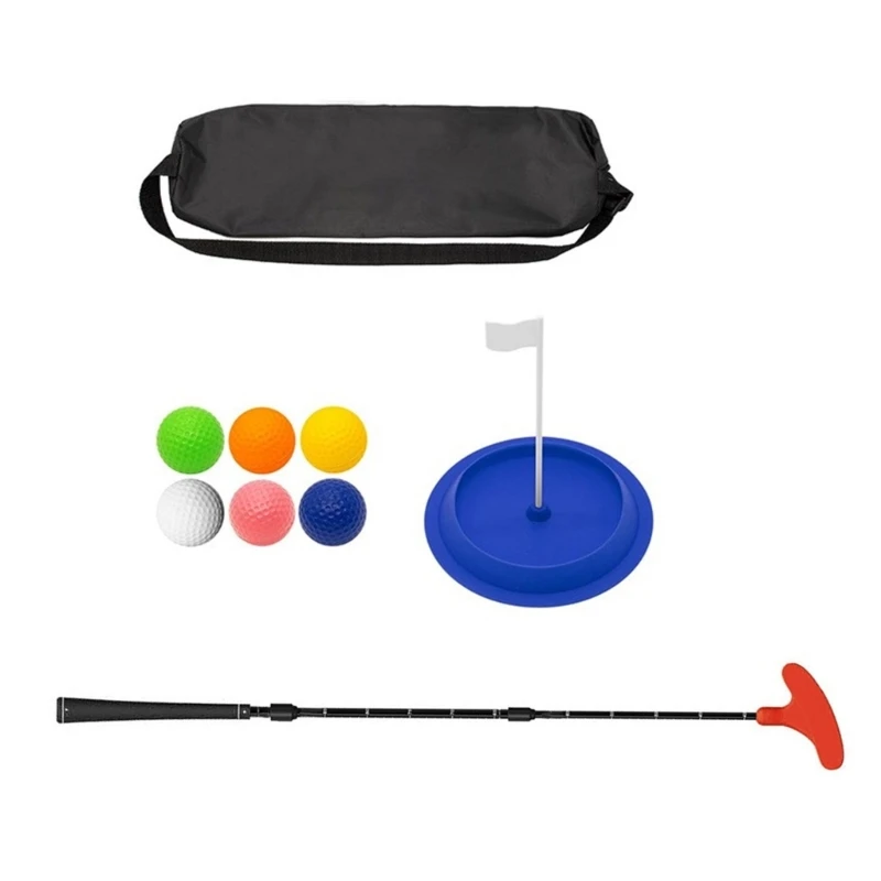 Golfs Putters Set Two Way Golfs Putters Club Adjustable Length Kids Putters