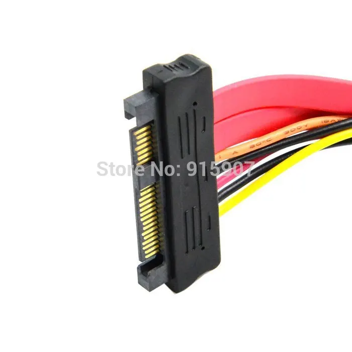 CYSM Chenyang SAS Hard Disk Drive SFF-8482 SAS Cable 29 Pin Male to Female Extension Cable 0.5m