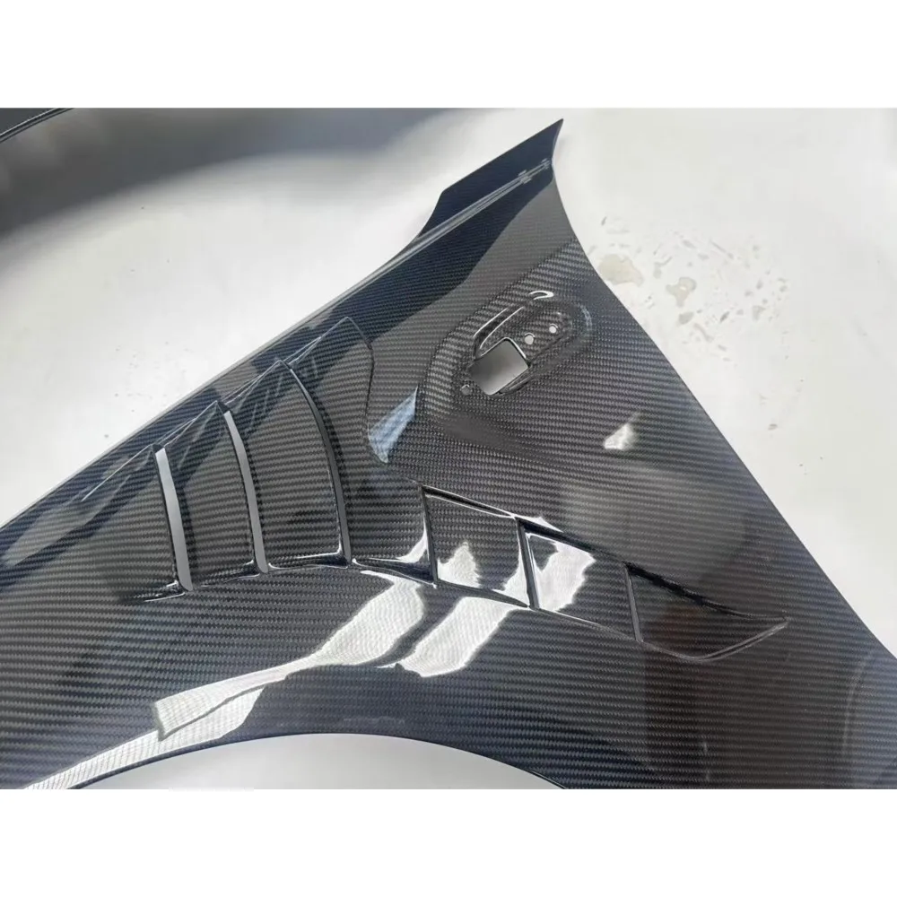 

for BMW F82 M2 2016-2022 Real carbon fiber Car Fender Bumper Retrofit Replacement Openings leaf plate Body Kit FRP Accessories