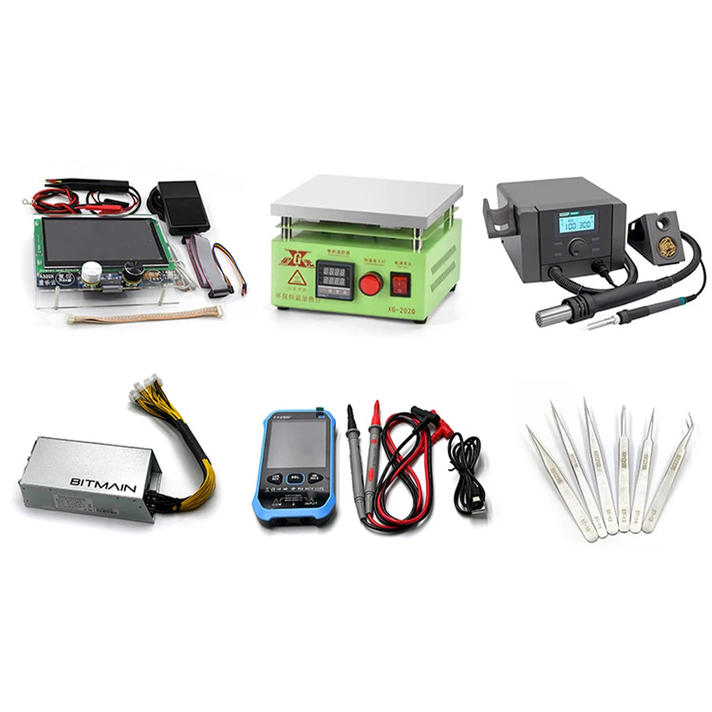 

Avalon hashboard maintenance tool kit Used for repairing and maintaining faulty Avalon miner hash boards.