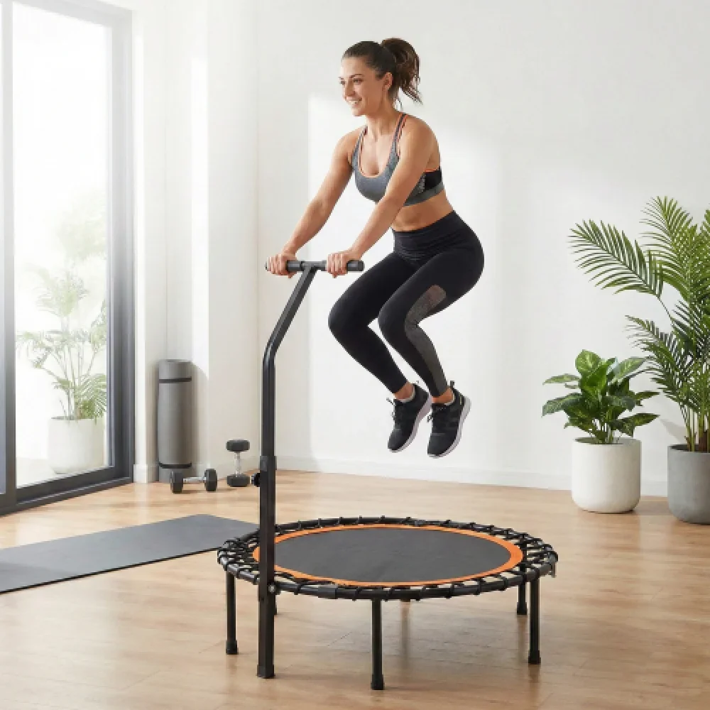 Trampoline de fitness Ye XTP006 noir et orange pour salle de sport à domicile