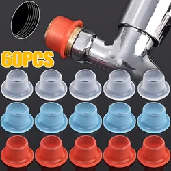 10-60PCS Waterproof Faucet Sealing Gasket Leak-Proof Anti-aging Rubber Pipe Sealing Rings Insulation Silicone Raw Material Belt