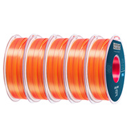 Geeetech 5KG Double Colors BiColor Silk PLA Filament , 3D Filament 1,75 mm Spool Wire  (+/-0.03mm) Vacuum packaging