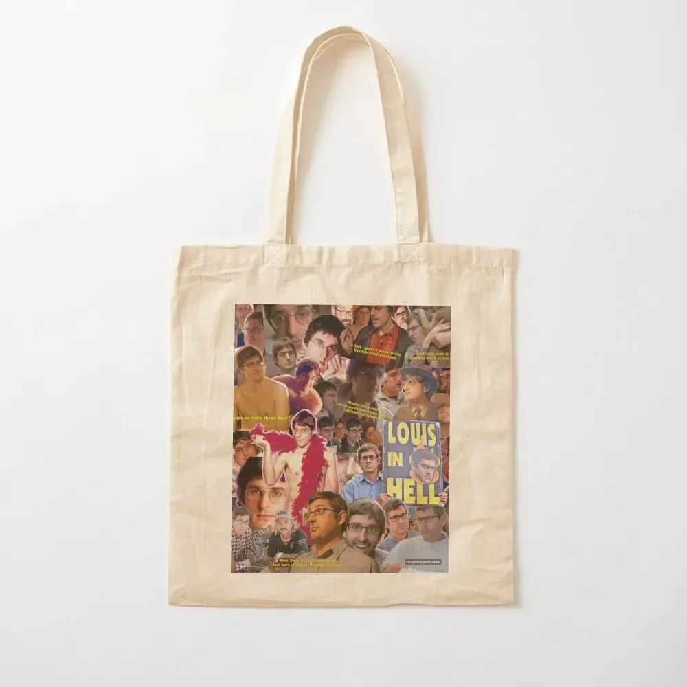 Louis Theroux Tote Bag hand bags Beach bag supermarket folding bag