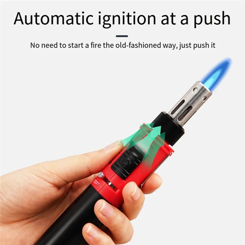 A20F-Portable Electric Soldering Iron Set Self-Ignite Instant Start Adjustable Flame Control Welding Tools