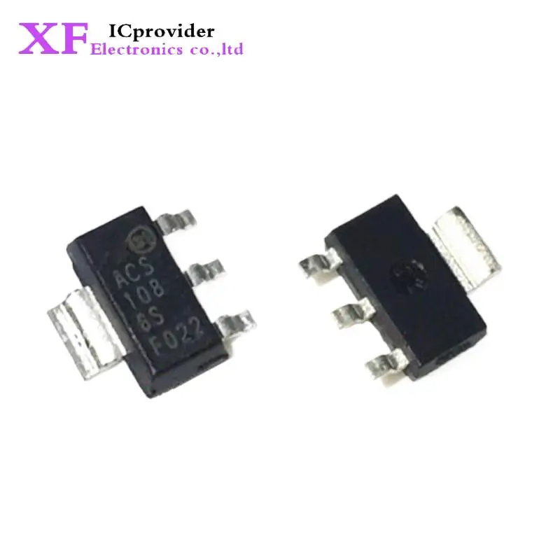 50pcs/lot ACS108-6SN ACS108-6S ACS1086S ACS108  TRIAC SENS GATE 600V 0.8A SOT223