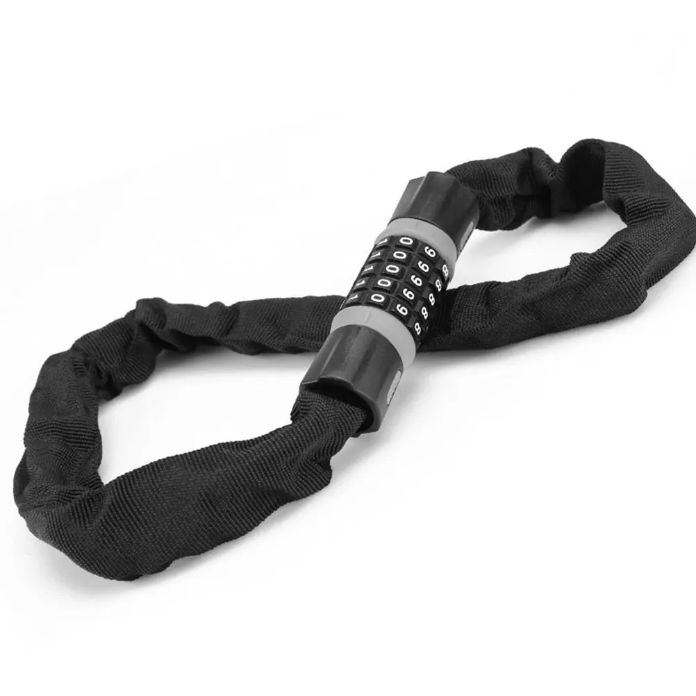 

Carbon Steel Bike Chain Password -Digit Coded Anti-Theft Lock for Bike Bags Luggage Outdoor Security