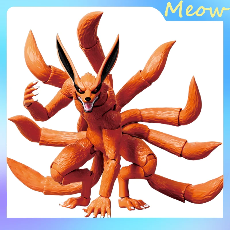 

Блукес Наруто Курама Beyond Ver. Строительный набор со светодиодной подсветкой, модель модоколлектора чакры с девятью хвостами и дисплеем, Рождественский подарок