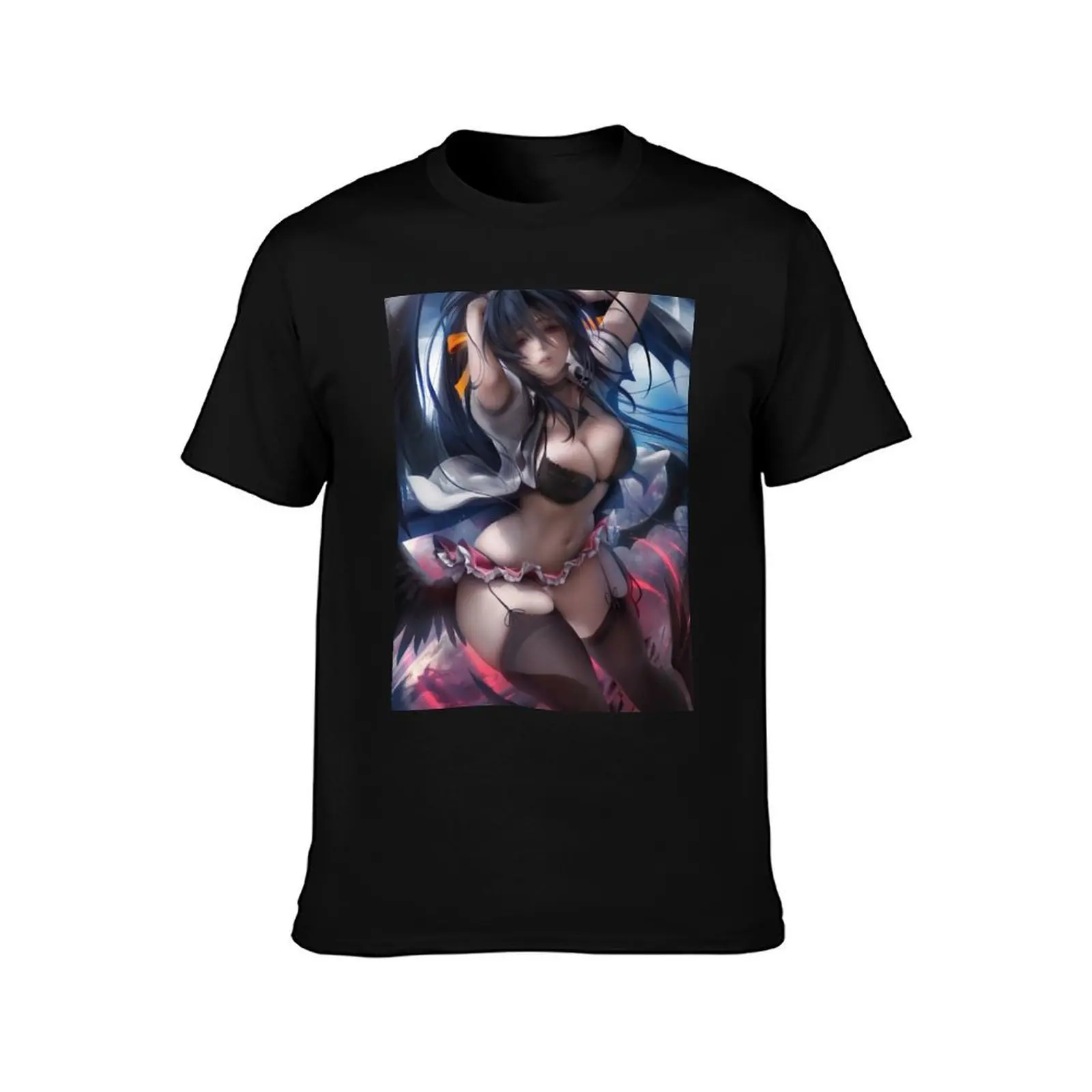 Akeno T-Shirt anime figures man t shirt mens graphic t-shirts funny