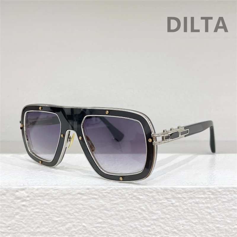 RAKETO DTS427 Sunglasses Designer Luxury 2024 Metal Alloy Shades Classic Eyewear Male Female Fashion Sunglasses Outdoor