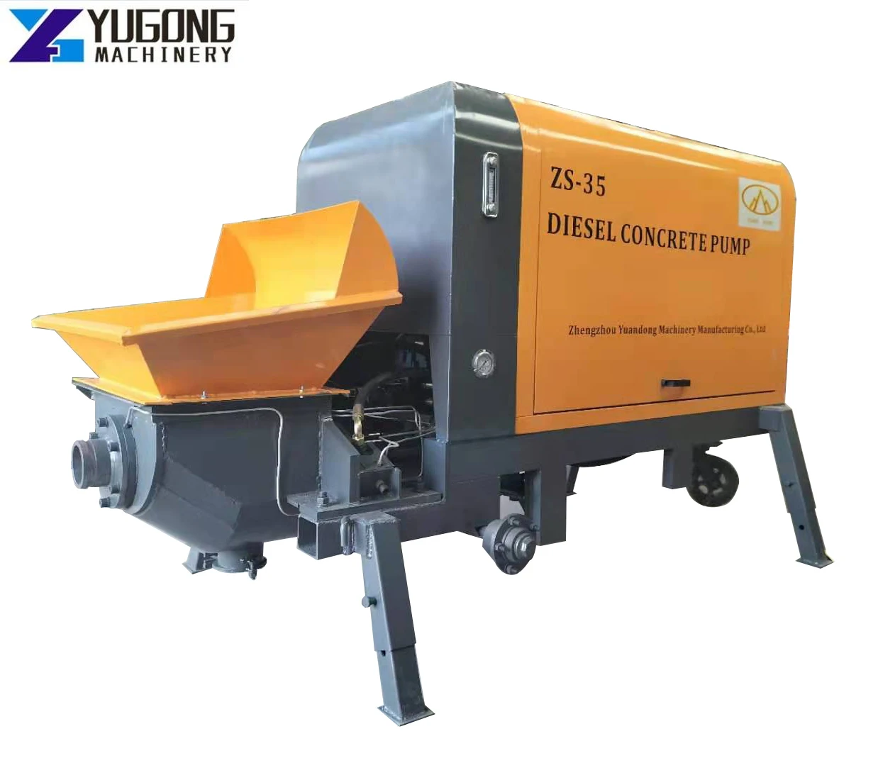 YG Diesel Concrete Pumps Concrete Pump Truck for Construction Site