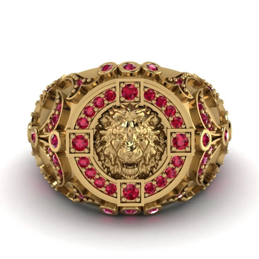 The new basketball champion lion animal ring