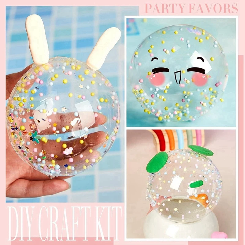 Double-Sided Tape Paste Blowing Bubble Decompression Toy Double Sided Elastic Tape 2 Roll