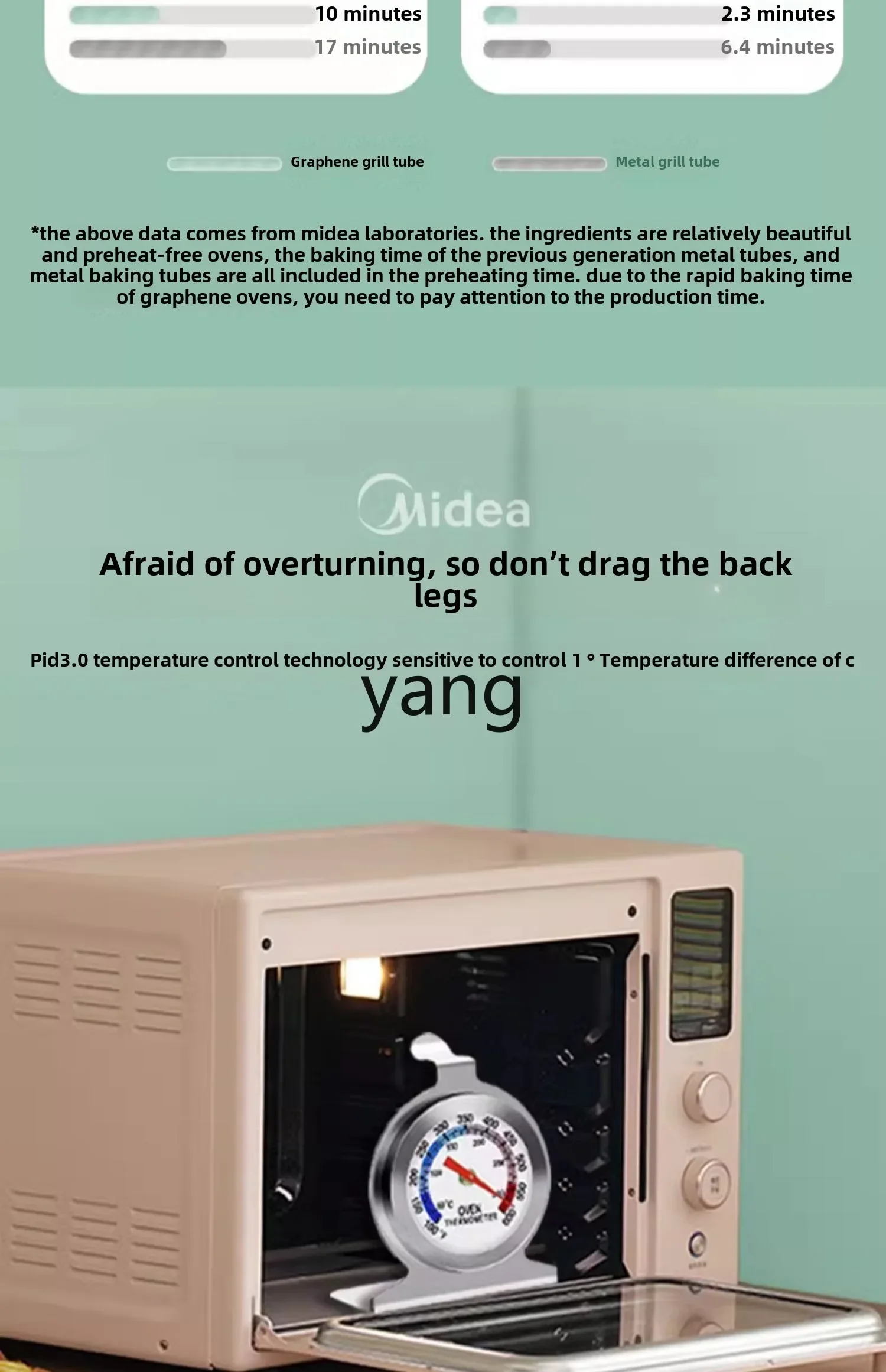 Piekarnik elektryczny domowy mały do pieczenia specjalny frytkownica beztłuszczowa z funkcją przepiekania na gorąco, bez CX.