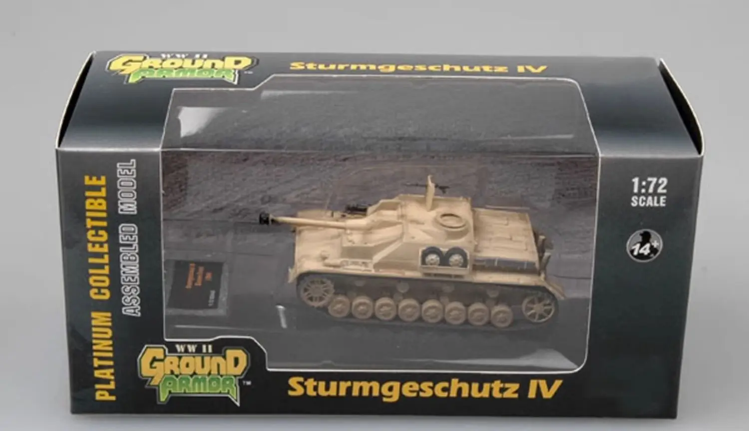 Trumpeter EASY MODEL พลาสติกทหารสําเร็จรูปรุ่น 1/72IV Assault Gun East Line 1944 36131