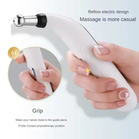 Electric Acupuncture Point Massage Pen Therapy Electronic Meridian Energy Pen Pain Relief Laser Head Back Neck Leg Body Massager