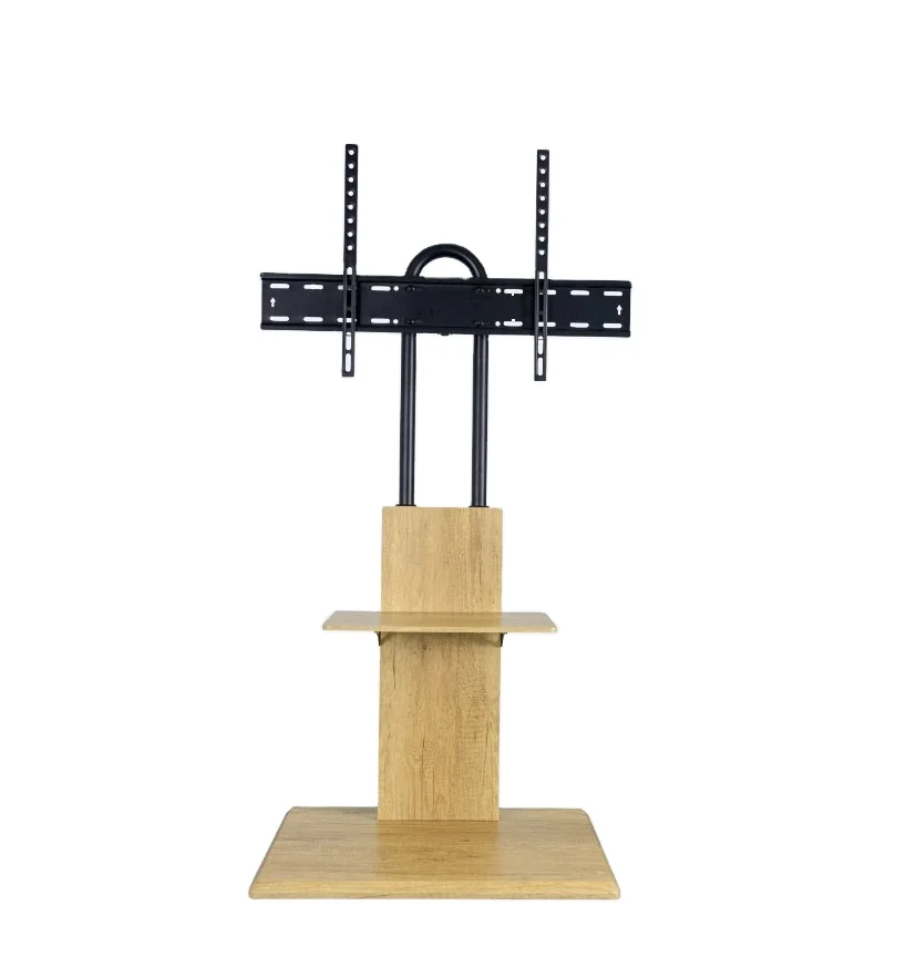 

Outdoor Floor Standing TV Stand with One DVD Shelf MDF Base for Most 32-70" LCD LED TVs Floor TV Stand with Shelf
