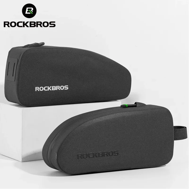 ROCKBROS Lokaler Versand Fahrrad Tragbare Tasche Wasserdichte Oberrohr- und Unterrohrtasche für Fahrrad MTB Rennrad Große Kapazität Aufbewahrungstasche