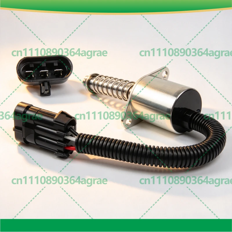 For 6681512 Fuel Shutoff Solenoid, Engine Stop Solenoid Flameout Switch Replacement Spare Part