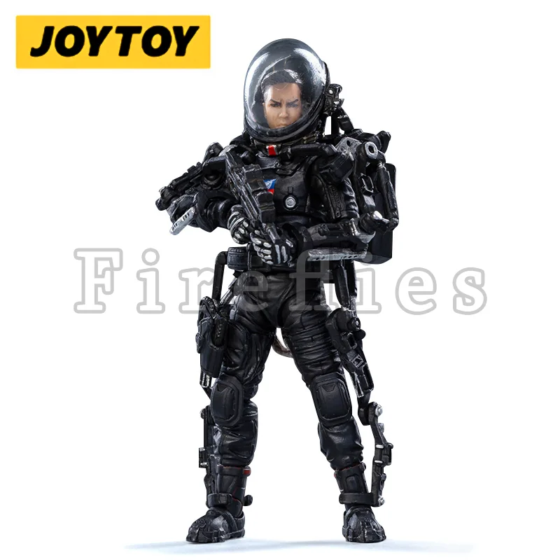 1/18 JOYTOY 3.75inch Action Figure The Wandering Earth China Rescue Team Scout Anime Collection Model Toy For Gift