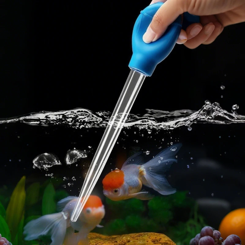 Aquarium Siphon verlängern Pipetten Aquarium Staubsauger einfaches Reinigungswerkzeug für Aquarium Wasserwechsler 29 cm 54 cm 30 ml 50 ml – Detail 6