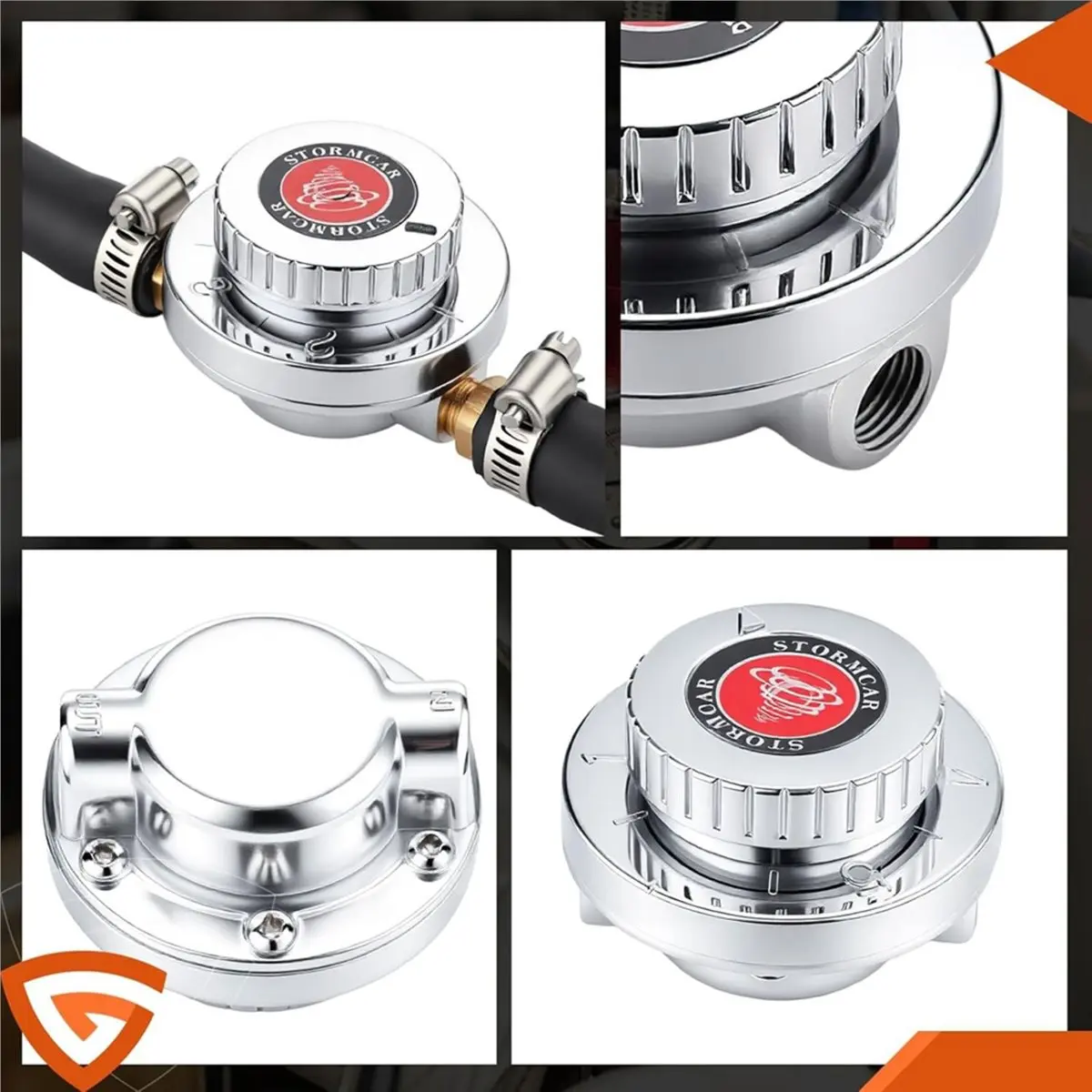 

(ABAB) Манометр давления топлива 1-5 PSI, универсальный регулятор давления топлива, комплект топливного насоса для карбюратора с манометром 0-15 PSI